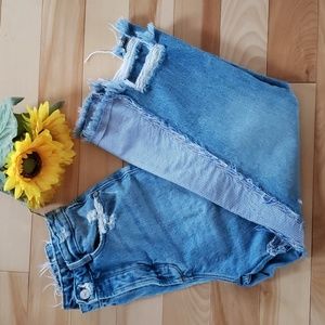 ZARA distressed jeans